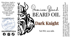 Dark Knight Beard Oil