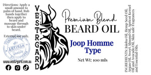 Joop Homme *Type* - Beard Oil