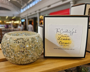 Lemon Cream ~ Mosaic Candle