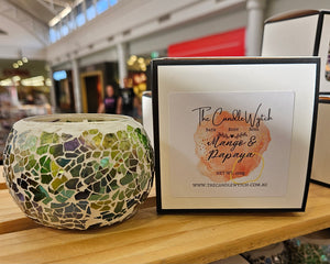 Mango & Papaya ~ Mosaic Candle