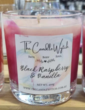 Load image into Gallery viewer, Blackberry  Raspberry &amp; Vanilla Tie Dye Candle 400g