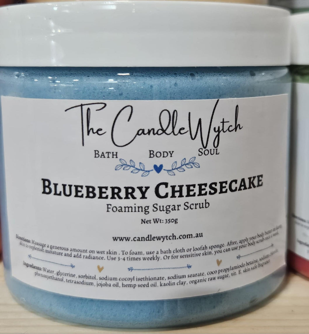 Blueberry Cheesecake Whipped Sugar Soap