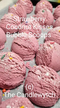 Load image into Gallery viewer, Strawberry Coconut Kisses Bubble Scoop Large