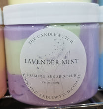 Load image into Gallery viewer, Lavender &amp; Mint ~ Foaming Sugar Scrub