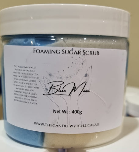 Blue Moon Foaming Sugar Scrub