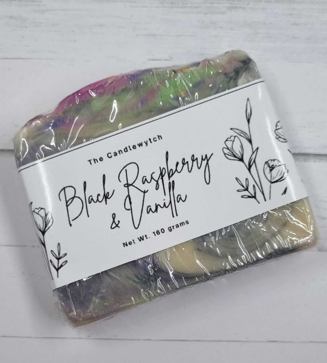 Black Raspberry & Vanilla CP Soap